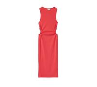 Geripptes Midi-Kleid mit Cut-out und Schlitz 164 rot 2181555.4290.164