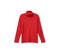 Geripptes Rollkragen-Longsleeve mit Glitzergarn 116/122 rot 2173266.32G2.116_122