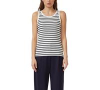 Geripptes Tanktop im Slim Fit 36 creme|schwarz 2174926.02G2.36