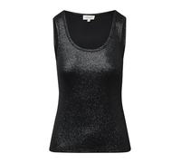 Geripptes Tanktop in Glitzer-Optik 42 schwarz 2172287.9999.42