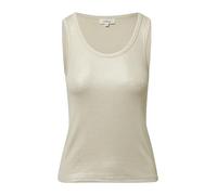 Geripptes Tanktop in Glitzer-Optik 40 Beige 2172287.0805.40