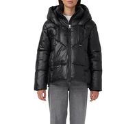 Gesteppte Puffer-Jacke mit Weitenregulierung 46 schwarz 2174566.9999.46
