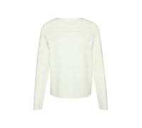 Gestreifter Feinstrickpullover aus Viskosemix 42 creme 2159606.0200.42