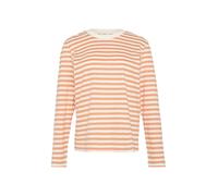 Gestreiftes Langarmshirt aus Baumwolljersey 44 Orange 2157922.21G1.44