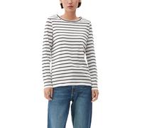 s.Oliver Gestreiftes Langarmshirt aus Jersey