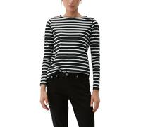 s.Oliver Gestreiftes Langarmshirt aus Jersey
