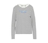 s.Oliver Gestreiftes Langarmshirt im Relaxed Fit mit Artwork