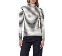 Gestreiftes Longsleeve im Slim Fit mit Rollkragen 38 blau|creme 2171410.59G1.38