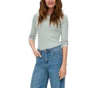 s.Oliver Gestreiftes Shirt Mit Rückenausschnitt für Damen - 46