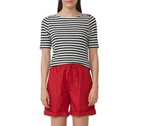 s.Oliver RED LABEL Slim Fit Strick-Shirt aus reiner Baumwolle in Weiss, Größe 36