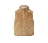 Wendbare Steppweste mit Fell 40 braun 2171689.8401.40