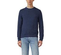 Strukturierter Pullover mit Flammgarn aus Baumwollmix L blau 2172264.5826.L