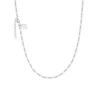 s.Oliver Halskette 925 Sterling Silber Damen Halskette, 42+3 cm, Silber, Kommt in Schmuck Geschenk Box, 2032901