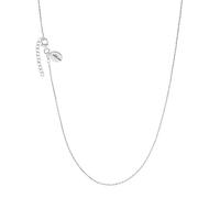 s.Oliver Halskette 925 Sterling Silber Damen Halskette, 55+5 cm, Silber, Kommt in Schmuck Geschenk Box, 2032853