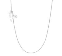 s.Oliver Halskette 925 Sterling Silber Damen Halskette, 65+5 cm, Silber, Kommt in Schmuck Geschenk Box, 2032861