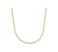 s.Oliver Halskette Edelstahl Damen Halsschmuck, 42+3 cm, Gold, Kommt in Schmuck Geschenk Box, 2037988