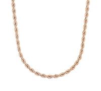 s.Oliver Halskette Edelstahl Damen Halsschmuck, 45+5 cm, Roségold, Kommt in Schmuck Geschenk Box, 2038846