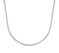 s.Oliver Halskette Edelstahl Herren Halsschmuck, 50+5 cm, Silber, Kommt in Schmuck Geschenk Box, 2039742