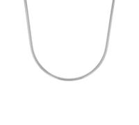 s.Oliver Halskette Edelstahl Herren Halsschmuck, 50+5 cm, Silber, Kommt in Schmuck Geschenk Box, 2039742