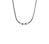 s.Oliver - Halsschmuck schwarz - Gr. - 50