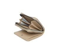 s.Oliver Handliches Portemonnaie mit Reißverschluss und Strukturmuster