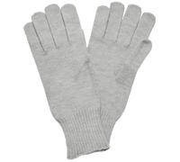 s.Oliver Handschuhe aus Feinstrick mit Stulpe grau meliert ONESIZE