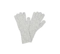 Fingerhandschuhe mit Strickmuster und Wollanteil ONESIZE grau 2172806.9400.ONESIZE