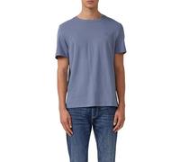 Heavy Jersey T-Shirt mit Crew Neck und Logo-Print 3XL blau 2173027.5363.3XL