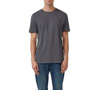 Heavy Jersey T-Shirt mit Crew Neck und Logo-Print XL grau 2169156.9573.XL