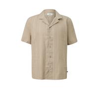 Resort Fit: Hemd mit Strukturstreifen L beige 2179118.8148.L