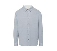 Regular Fit: Baumwollhemd mit Strukturmuster 3XL blau 2161415.54K2.3XL