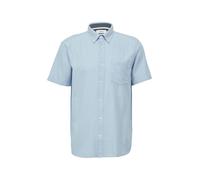 Regular Fit: Kurzarm-Hemd aus Lyocellmix mit Button-Down-Kragen XL blau 2163033.5302.XL
