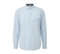 Regular Fit: Strukturiertes Hemd mit Brusttasche XXL blau 2172382.50K2.XXL