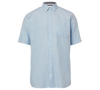 Regular Fit: Kurzärmeliges Twillhemd mit Button-Down-Kragen 4XL blau 2167043.5302.4XL