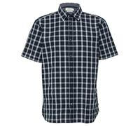 Regular Fit: Kariertes Kurzarmhemd mit Struktur XL blau 2161420.59N1.XL