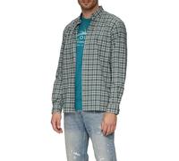 s.Oliver RED LABEL Regular Fit Freizeithemd aus Baumwollstretch mit Button-Down-Kragen in Gruen, Größe XXL