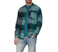 s.Oliver - Hemd mehrfarbig|petrol - Gr. - L