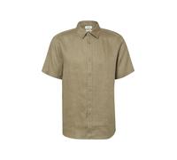 s.Oliver Hemd Regular Fit – Leichtes Leinenhemd mit Kentkragen M Olive