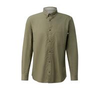 Regular Fit: Langarmhemd mit Garment Dye und Button-Down-Kragen XL olive 2177017.7853.XL