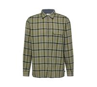 Regular Fit: Fein strukturiertes Karohemd mit Kentkragen und Brusttasche XXL olive|mehrfarbig 2176211.78N1.XXL