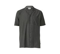 Resort Fit: Strukturiertes Kurzarm-Hemd mit Brusttasche 4XL schwarz 2169882.99M1.4XL