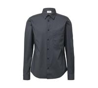 Slim Fit: Gemustertes Hemd mit Kentkragen XXL schwarz 2170210.99A0.XXL