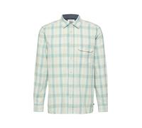 Regular Fit: Fein strukturiertes Karohemd mit Kentkragen und Brusttasche M türkis|creme|mehrfarbig 2176211.66N1.M