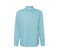 Regular Fit: Hemd aus reinem Leinen M türkis 2176491.6603.M