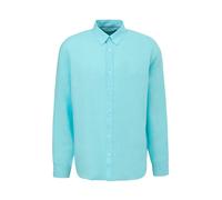 s.Oliver Leinenhemd mit Button-Down-Kragen türkis XL