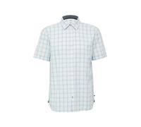 Regular Fit: Kariertes Kurzarmhemd mit Struktur XL weiß|blau 2161420.01N1.XL