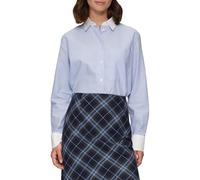 s.Oliver Hemdbluse aus Baumwolle mit Kontrast-Details