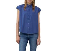 Hemdbluse aus Popeline im Relaxed Fit 36 blau 2168977.5527.36