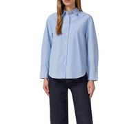 Hemdbluse im Relaxed Fit mit Streifen und Schmucksteinen 40 blau|mehrfarbig 2170021.51G0.40