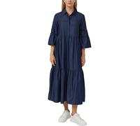 Hemdblusenkleid mit verspielten Volumen-Details 44 blau 2177664.57Y2.44